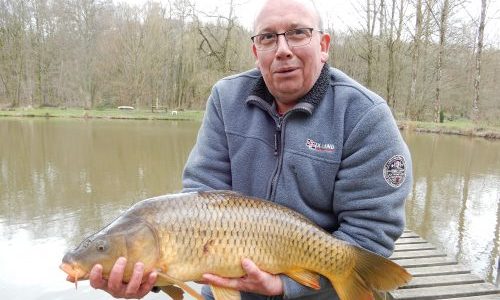 Pascal Boigelot - une belle carpe de 8 kg ! - 5 avril